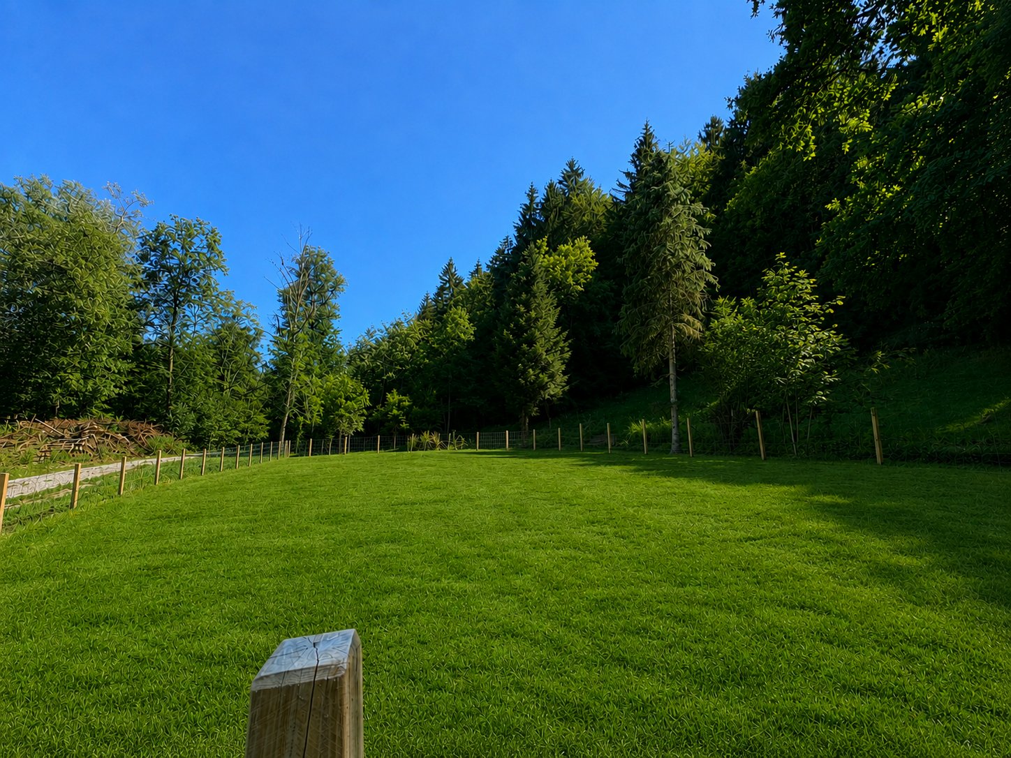 Der Schnüffel-Spielplatz mit Spielgeräten und Ruhezonen